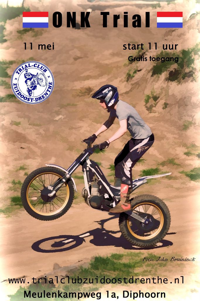 Poster ONK motortrial 2014